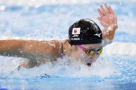 平井、池江が準決勝進出　競泳・27日