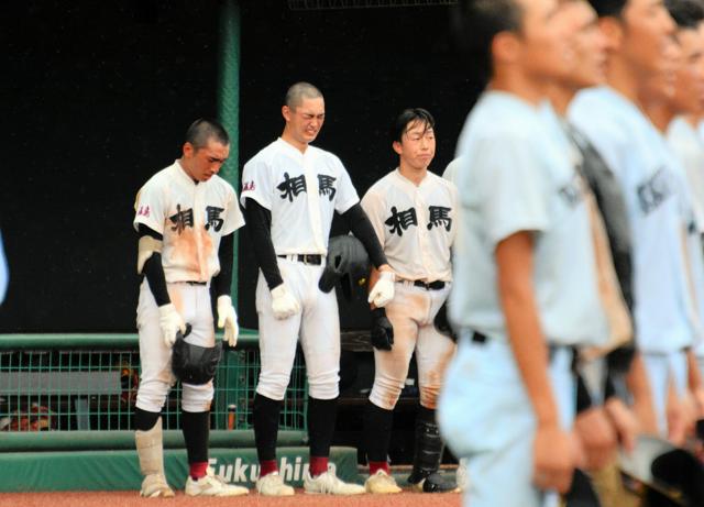 「地元から甲子園」最高の仲間と追った夢　準決勝で涙、相馬の宝投手