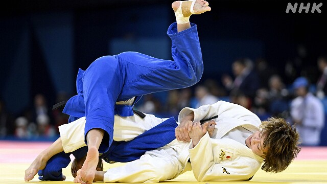 柔道 女子48キロ級 角田夏実 1回戦 一本勝ち パリオリンピック