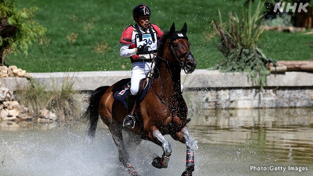 馬術 日本 総合馬術 団体で3位浮上 パリオリンピック