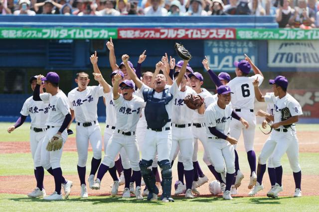 関東第一が貫く「高校野球の王道」　帝京下し、春夏連続の甲子園へ