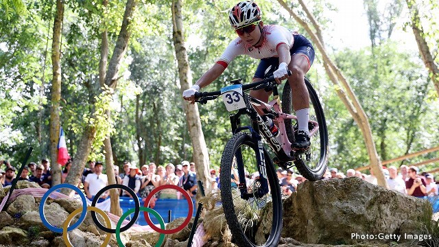 自転車 川口うらら 女子マウンテンバイク32位 パリ五輪