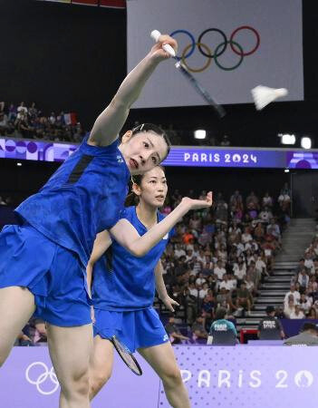 バド志田組、デンマーク勢と対戦　女子ダブルス準々決勝