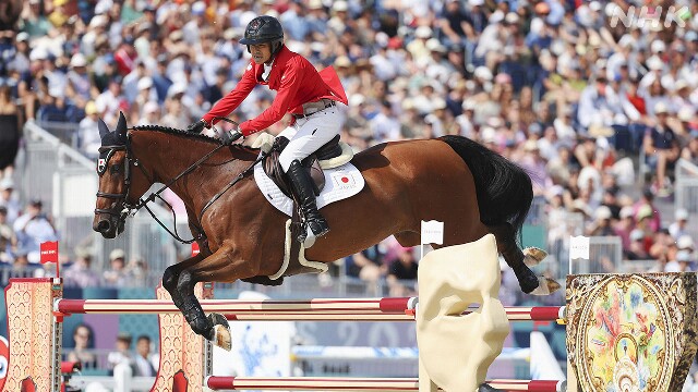 障害馬術団体 日本 予選16位 決勝に進めず パリオリンピック