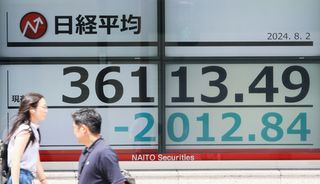 東京株、一時２０００円超急落＝米景気懸念で全面安―下げ幅、過去３番目