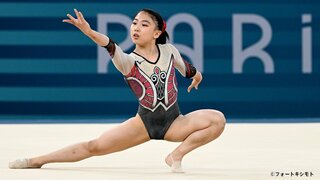 体操女子個人総合 初出場の日本勢は岸里奈が11位、中村遥香は15位　金メダルはアメリカのバイルズ【パリ五輪】