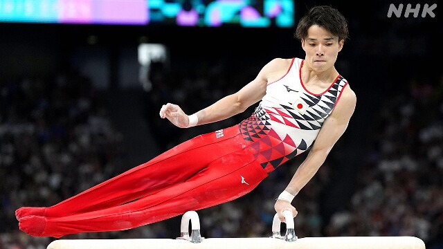 体操 男子種目別 あん馬 決勝 杉野正尭 6位 パリオリンピック