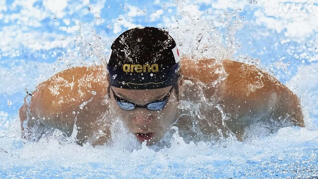 競泳 男子100mバタフライ 決勝 水沼尚輝 ８位 パリ五輪