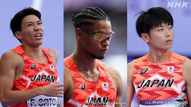 陸上 男子400m 日本3選手は敗者復活欠場 リレー専念 パリ五輪