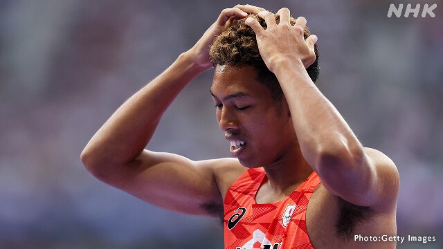 陸上 男子100m サニブラウンは決勝進出ならず パリ五輪