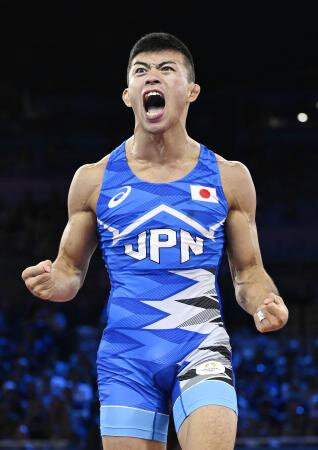 文田が決勝進出　レスリング・５日