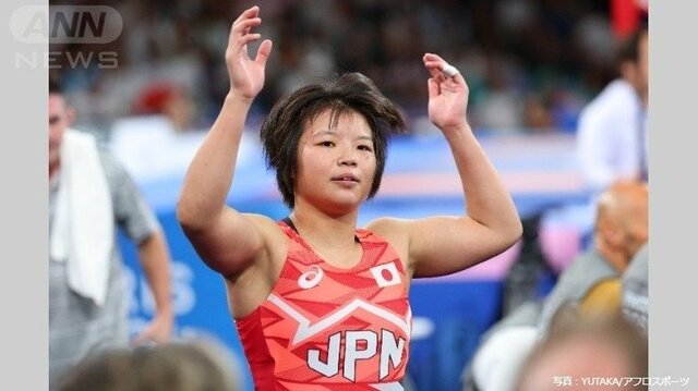 女子レスリング57キロ級　櫻井つぐみが銀メダル確定