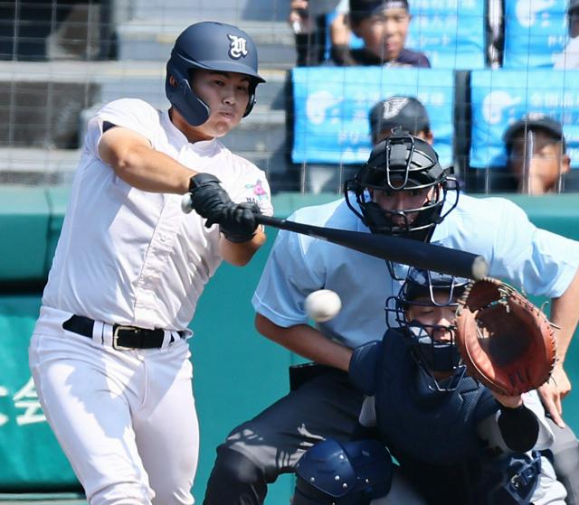 代打で一矢報いた長野日大・松本「長野にあんな球威の投手はいない」