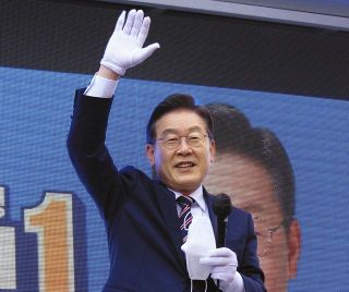 李在明氏、党代表の再任決める　韓国の最大野党「共に民主党」　得票率85.4％の圧勝