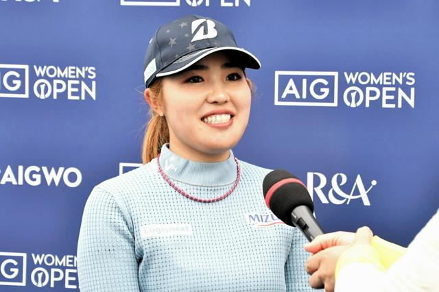 全英女子、メジャー連勝がかかる古江彩佳の際立つ「自分らしさ」