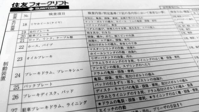 住友重機系のフォークリフト検査で不正　新たに18件、22~24年