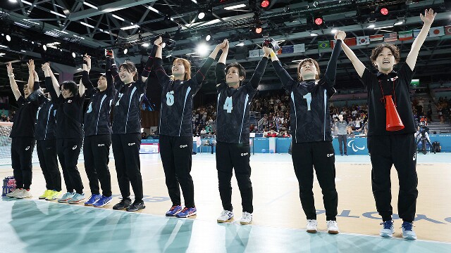 パリパラリンピック 日本 韓国に勝利 ゴールボール女子