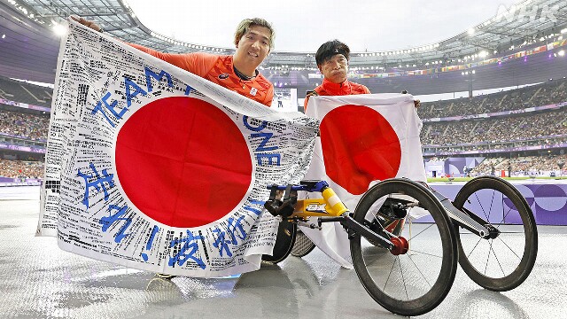 パリパラ 陸上 佐藤友祈が銀 伊藤智也が銅 男子400ｍ車いす