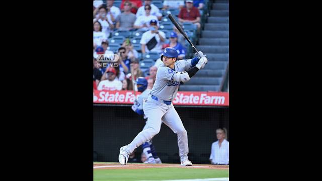 大谷翔平 古巣エンゼルスファン大歓迎の中…　メジャーリーグ公式戦