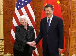 中国副首相と会談の可能性　米財務長官、EV過剰生産議論か