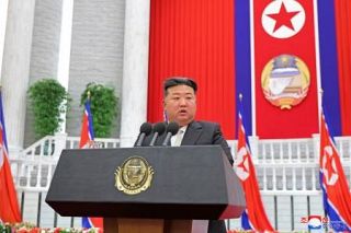 北朝鮮、核兵器の増産方針を維持　金正恩氏演説、衛星計画に触れず