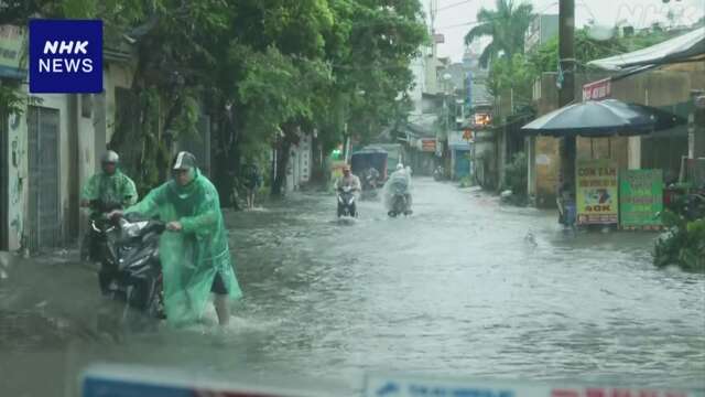 台風11号 ベトナムで152人死亡 現地の日系企業にも影響