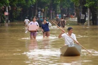 台風、ベトナム１００人超不明　タイも洪水、東南アジア悪天候