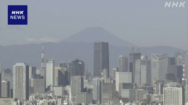 大企業景況感示す指数 7月～9月 +5.1ポイント 2期連続プラス