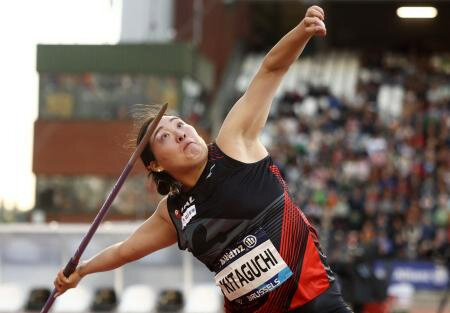 北口榛花、今季自己最高で優勝　陸上ダイヤモンドリーグ最終戦