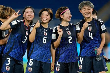 日本が３大会連続で決勝進出　サッカーＵ―２０女子Ｗ杯