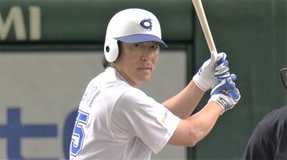 松井秀喜は2打席連続四球→3打席目で待望の初ヒット！イチローは2年連続マルチ安打【高校野球女子選抜戦】