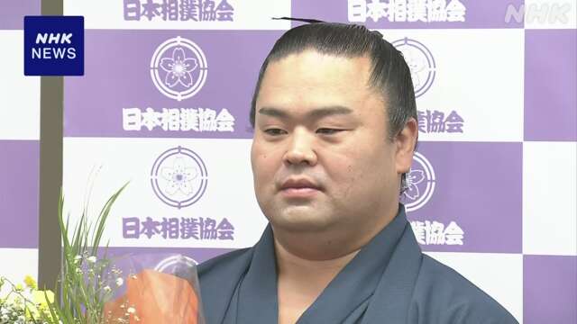 大相撲 元関脇 妙義龍が引退会見  “幸せな土俵人生だった”