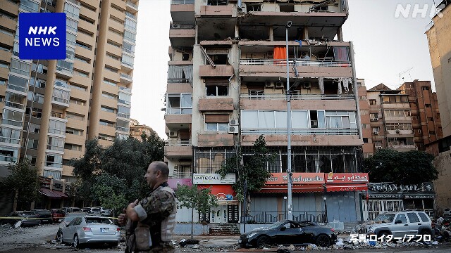 イスラエル軍 ベイルート市街地に空爆 市街地へ空爆は初めてか