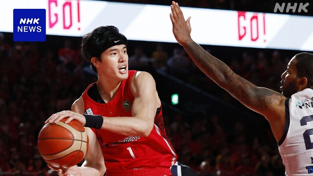 バスケBリーグ 渡邊雄太 千葉ジェッツでの初戦 勝利に貢献