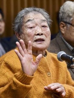 韓国の元挺身隊女性死去、９５歳　政府解決策受け入れ