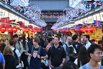 訪日外国人客数、早くも2023年実績超え　1～9月で2688万人