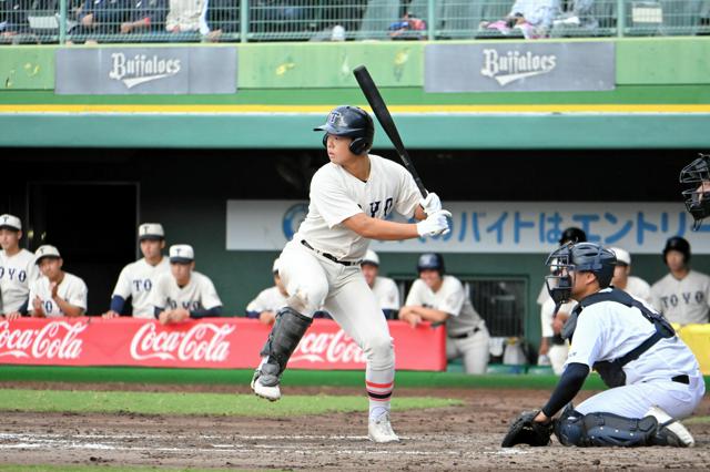 東洋大姫路、打線つながり一回に5点先制　岡田監督の教えが浸透