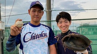 【ドラフト】長身198cmからの152キロに日米注目！知徳高・小船翼「襲い掛かってくる」豪速球をTBS喜入アナ体感リポート