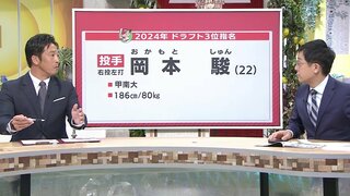 広島カープ　ドラフト３位　岡本駿投手（甲南大学）大学生から投手に…