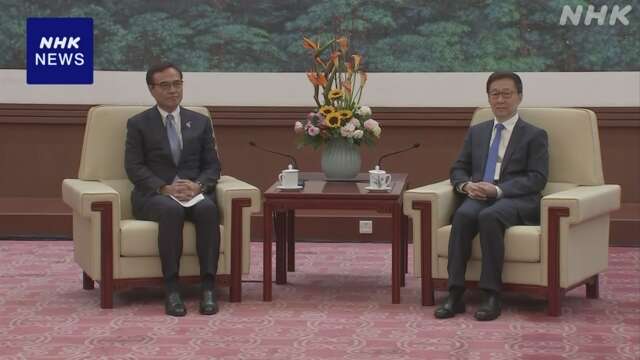 経済同友会代表幹事 中国副主席と会談 ビジネス環境改善求める