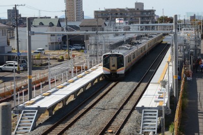 JR東の新「上所駅」に地元期待　駅名標は高校生がデザイン　新潟