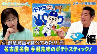 【御意見番が食べてみた 12球団球場お土産編】中日編 名古屋名物！手羽先味のポテトスティック！【サンデーモーニング】