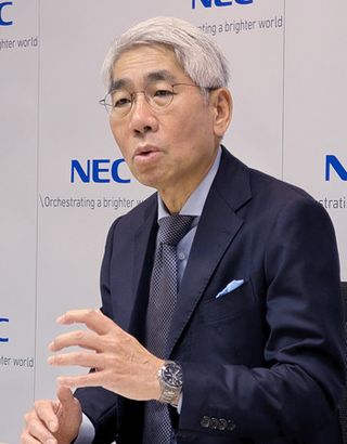 賃上げ「企業の責務」＝人材獲得激化、一律は見直し―森田ＮＥＣ社長