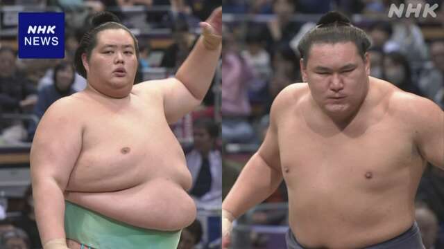 大相撲九州場所 8日目 大関 琴櫻と豊昇龍 ともに勝ち1敗守る