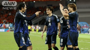 日本代表、8大会連続W杯出場に王手！アウェイ中国で久保建英＆伊東純也のアシストから小川航基がヘッド2発