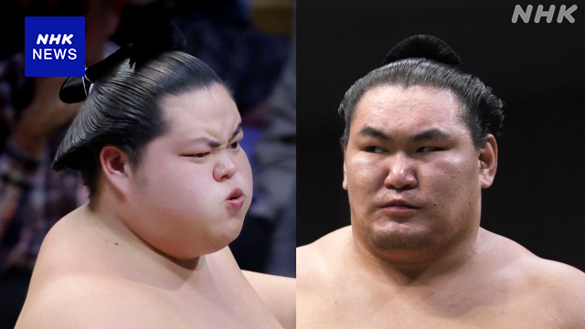 大相撲九州場所 千秋楽 琴櫻と豊昇龍 勝てば優勝の大一番へ