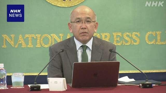 UNRWA保健局長 来年施行の活動禁止法 人道危機深まる懸念示す