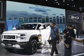 中国のEV、存在感示す　タイで自動車展示会