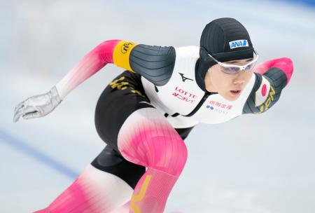 スケート女子５００ｍ、吉田がＶ　Ｗ杯第２戦で連勝、新濱は３位