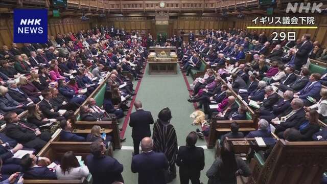 イギリス議会 「安楽死」法案が賛成多数で可決 成立に向け前進